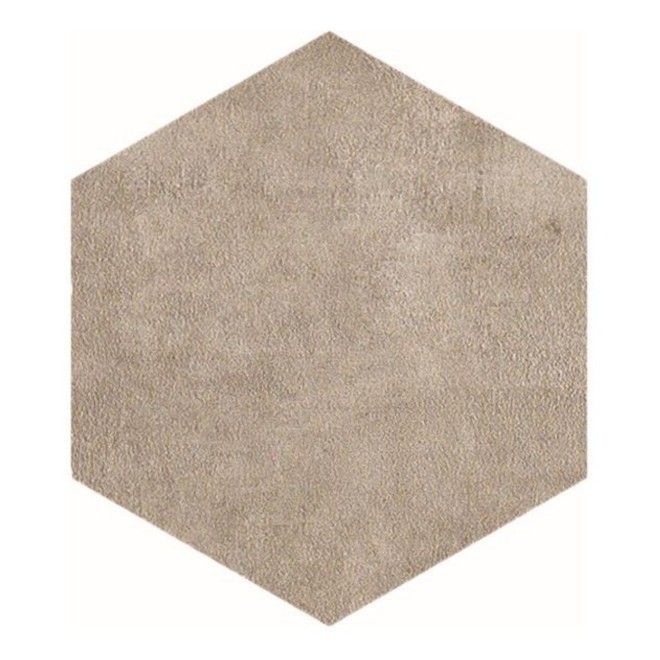 Unicom Starker Icon Taupe Back Hexagon 21x18,2cm